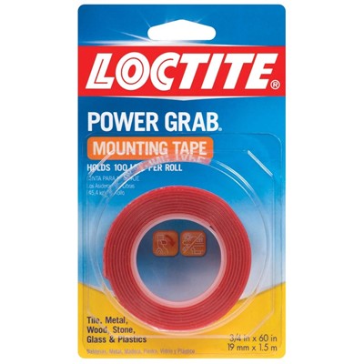 LOCTITE POWER GRAB ROLL CLEAR .75" X 60"